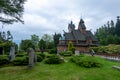 Karpacz, dolnoÃâºlÃâ¦skie / Poland-June 18, 2020.:The oldest wooden temple in Poland. Old Evangelical Church in Central Europe